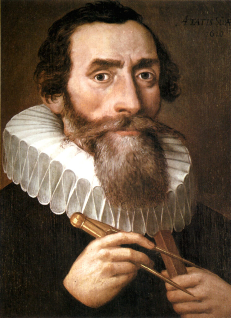 Johannes Kepler
Kopie eines verlorengegangenen Originals von 1610